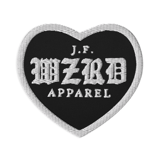 WZRD Logo Embroidered Patches