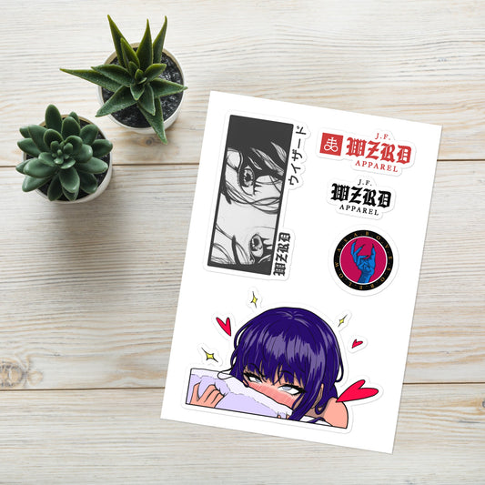 WZRD Sticker sheet