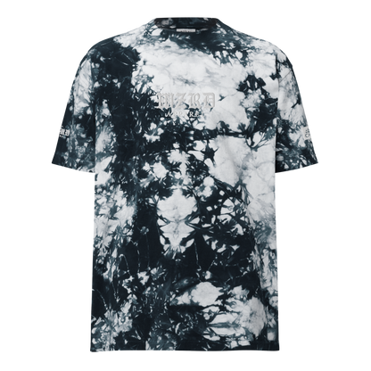 Embroidered Oversized WZRD Tie-Dye T-Shirt