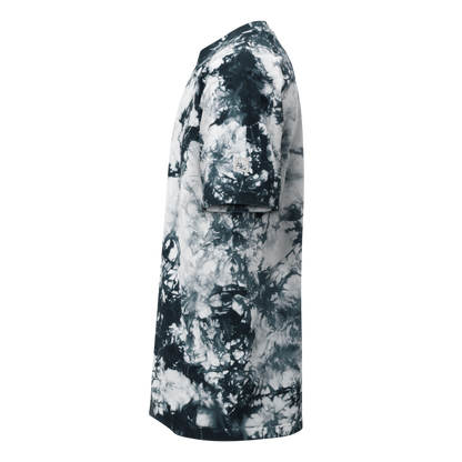 Embroidered Oversized WZRD Tie-Dye T-Shirt