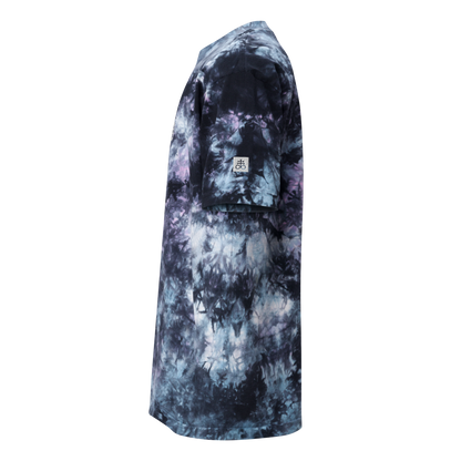 Embroidered Oversized WZRD Tie-Dye T-Shirt