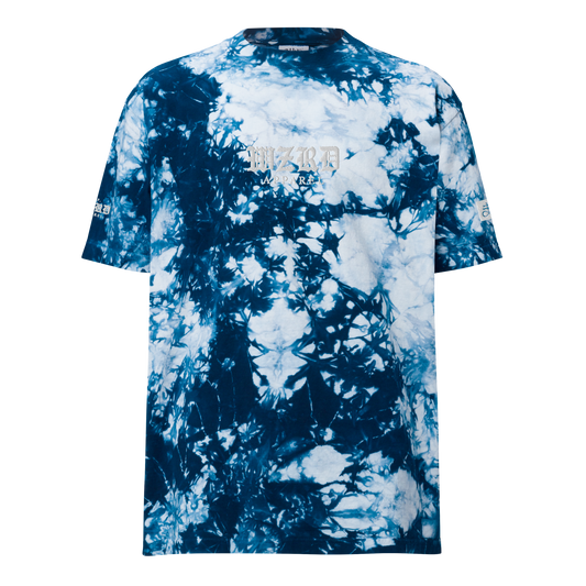 Embroidered Oversized WZRD Tie-Dye T-Shirt