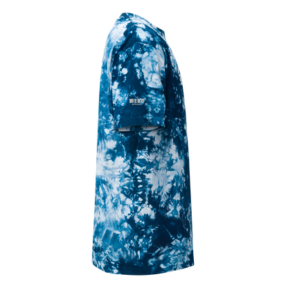 Embroidered Oversized WZRD Tie-Dye T-Shirt