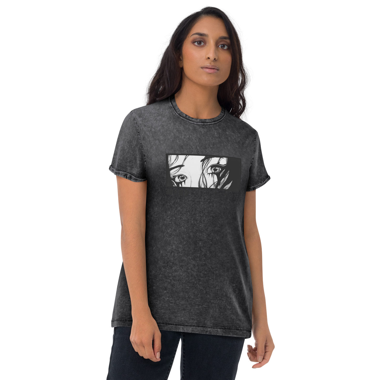 "Fear" Denim T-Shirt