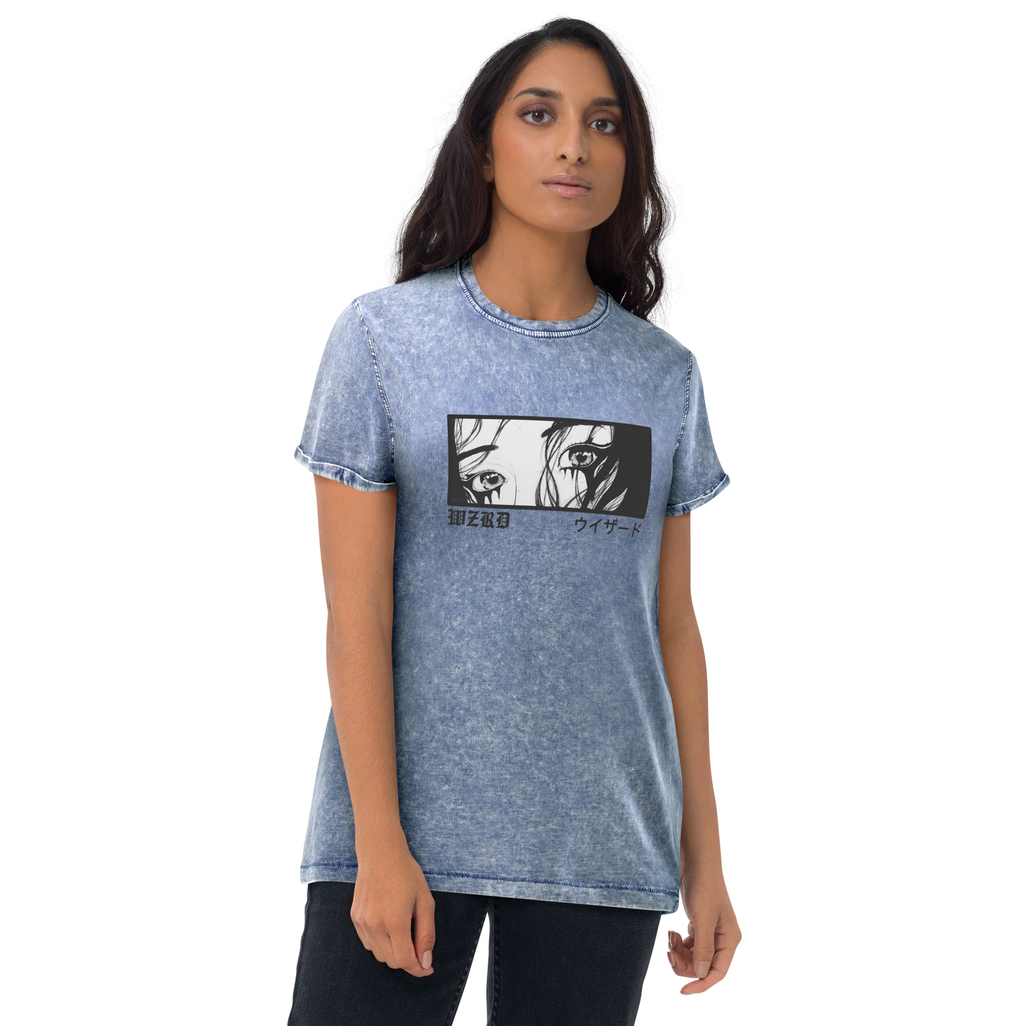 "Fear" Denim T-Shirt