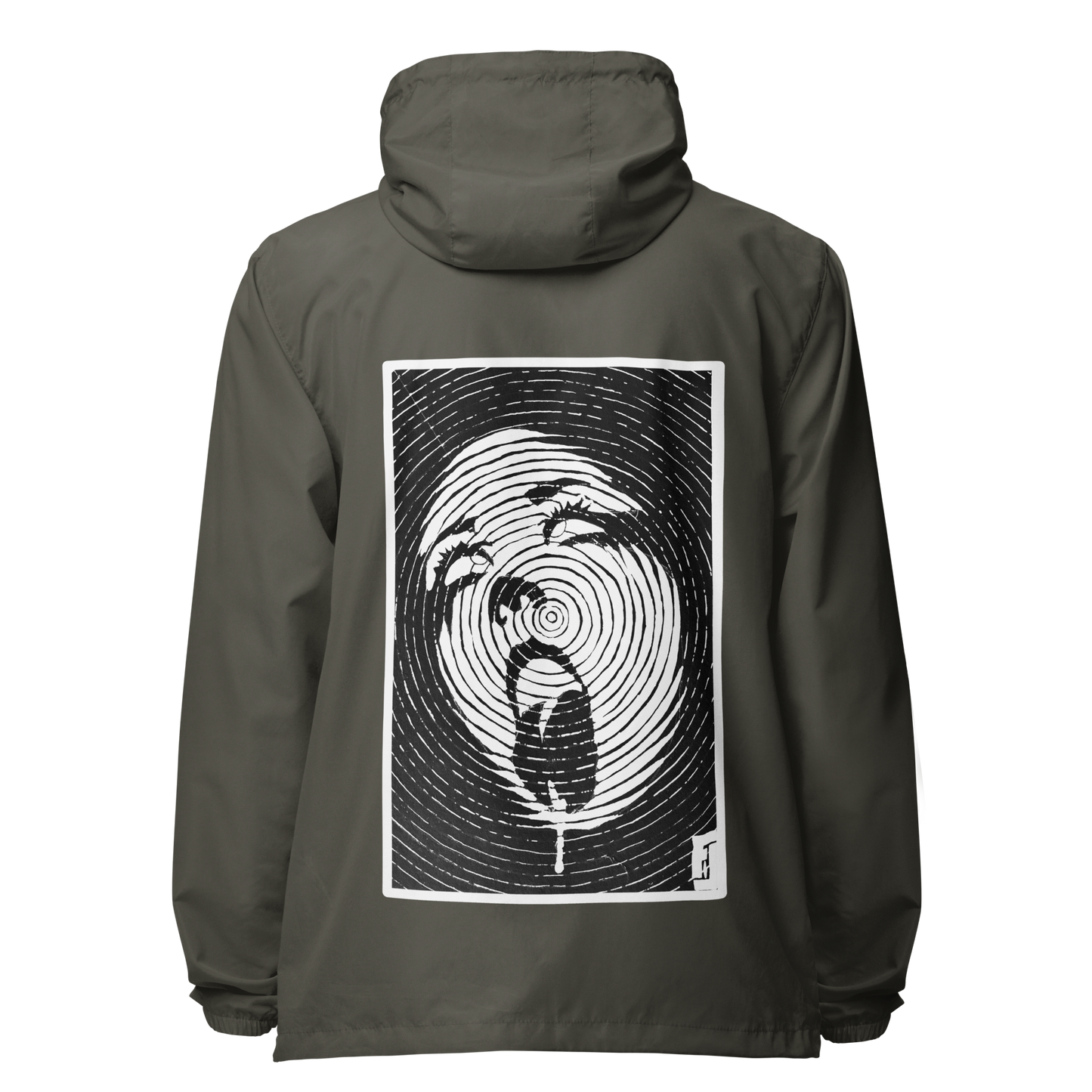 "Open Wide" Windbreaker