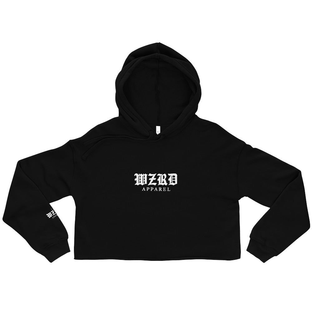 "Open Wide" Crop Hoodie