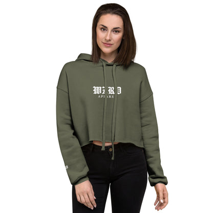 "Open Wide" Crop Hoodie